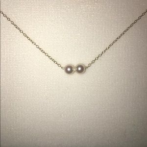 Brand New In Box - 14 Kt Gold Add a Pearl Necklace